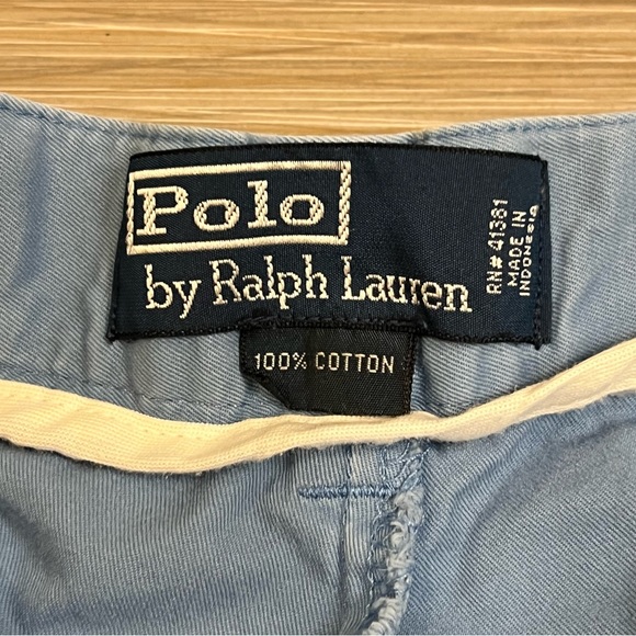 Polo Ralph Lauren Shorts blue classic 36 cotton - Picture 4 of 6